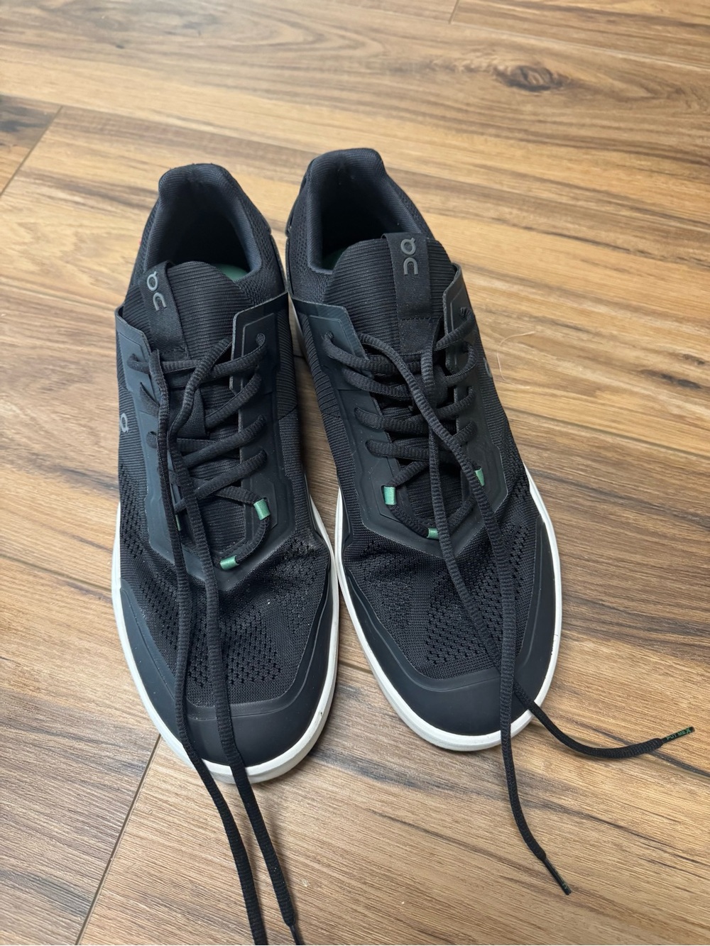 On Running Black Athletic Shoes